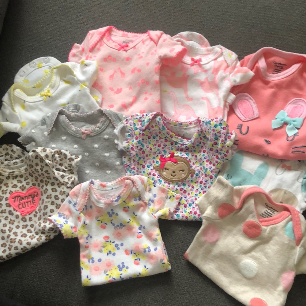 Premie Onesie Lot